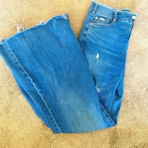 PILCRC low rise super wide flare jeans